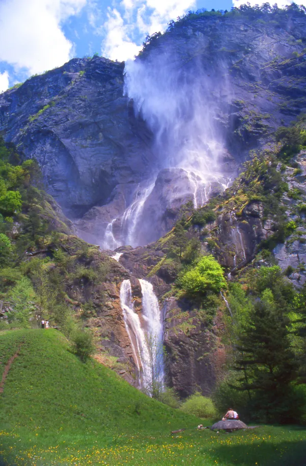 La Cascade d'Arpenaz
