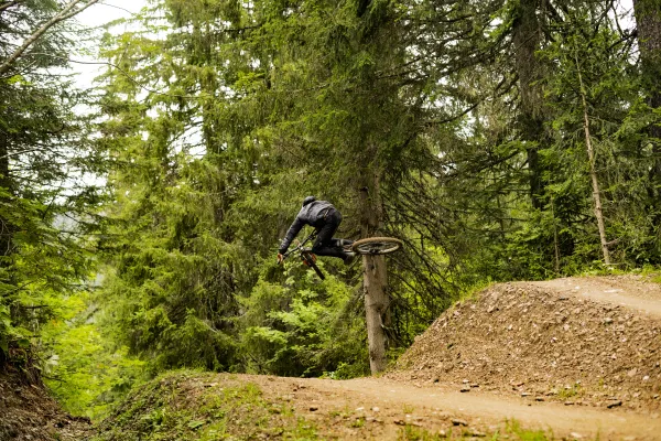 Piste VTT la People du Bike Park de Châtel
