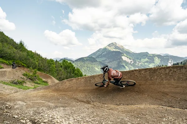 Piste VTT Vorachatak du Bike Park de Châtel