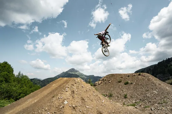 Piste VTT Vorachatak du Bike Park de Châtel