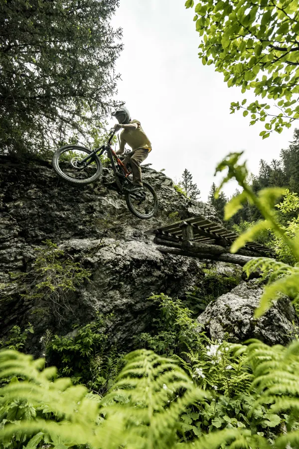 Piste Air Voltage du Bike Park de Châtel