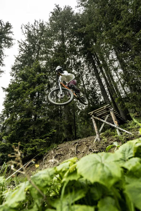 Piste Air Voltage du Bike Park de Châtel