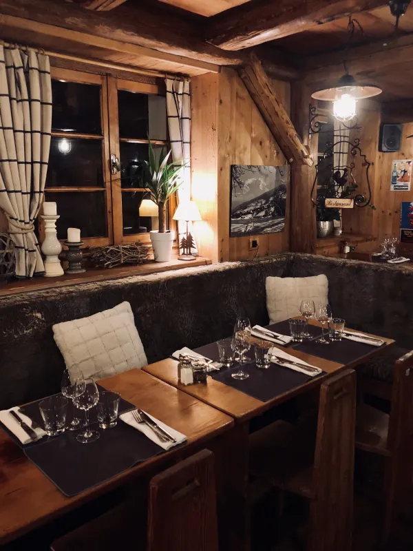 Vue extérieure du restaurant Le Coin savoyard