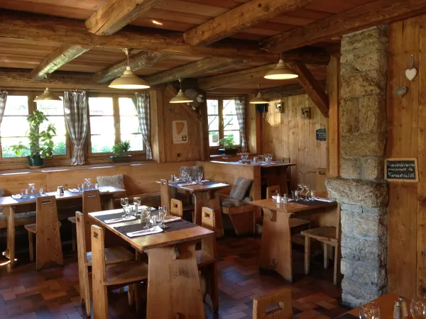 Salle du restaurant le Coin savoyard