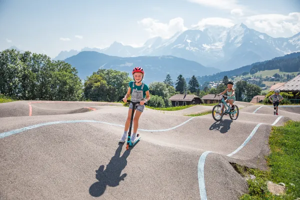 multi-activités sur le pumptrack