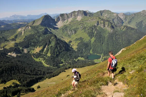Itinéraire Mont de Grange depuis l'arête de Coincon