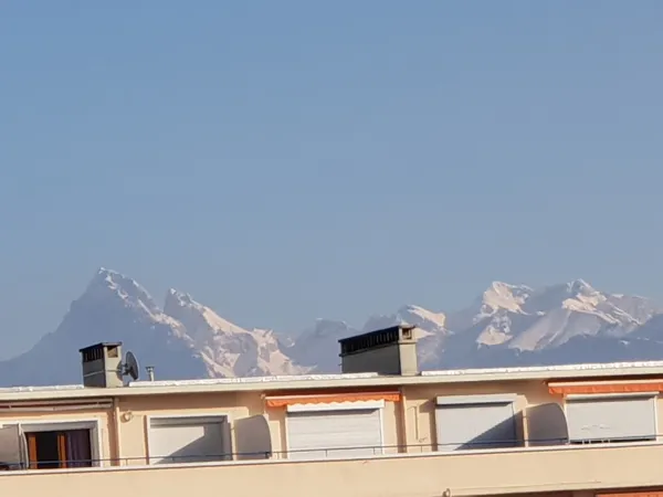 vue côté montagne