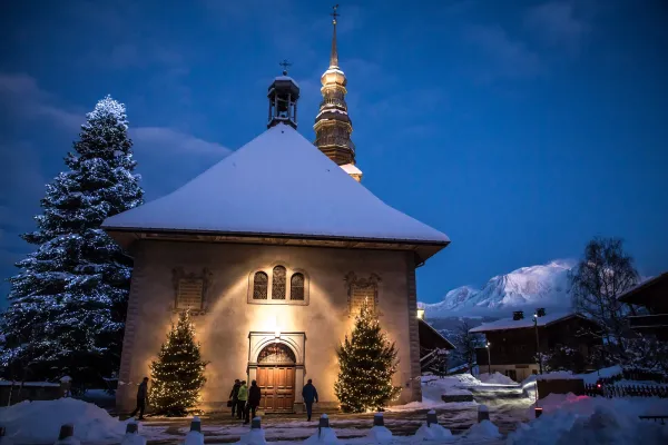 église nuit