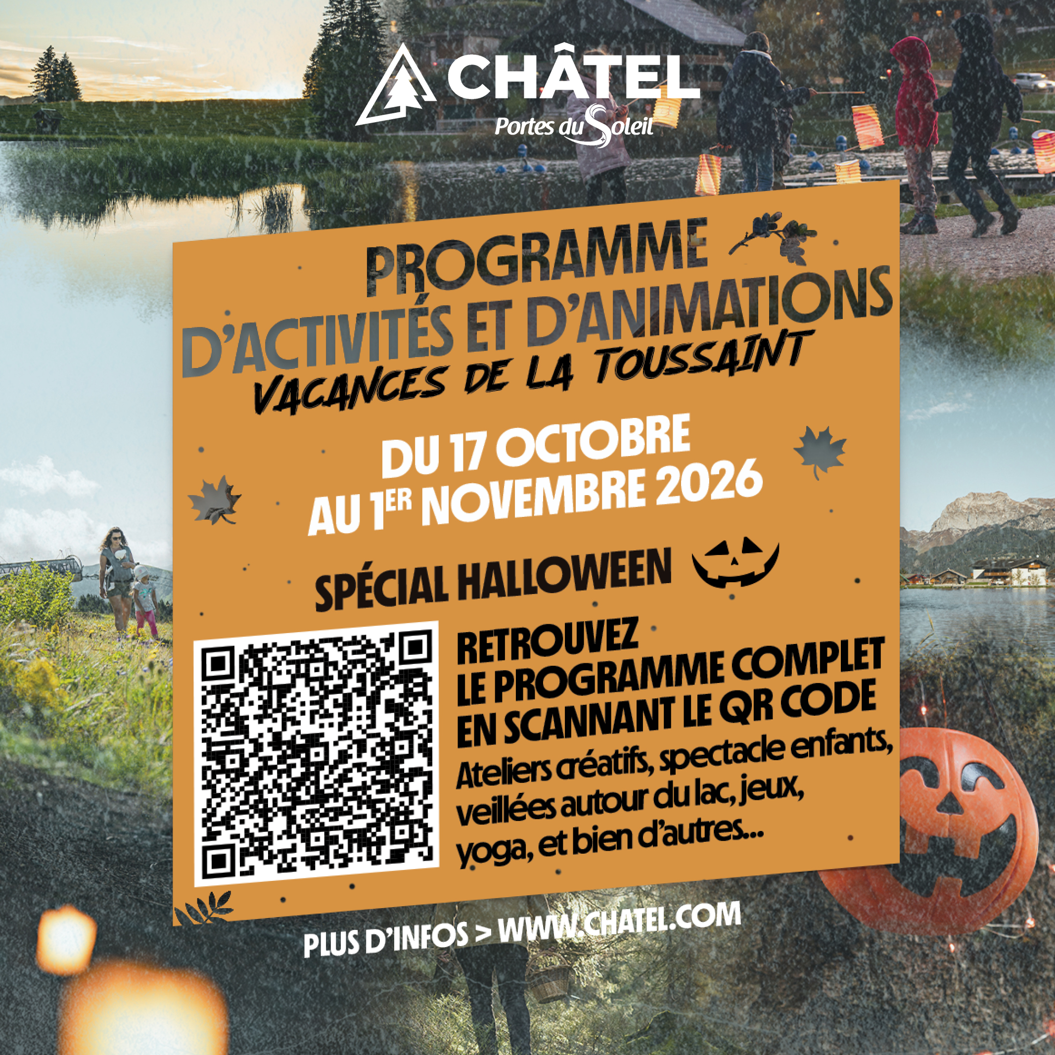 Les animations de la Toussaint_Châtel