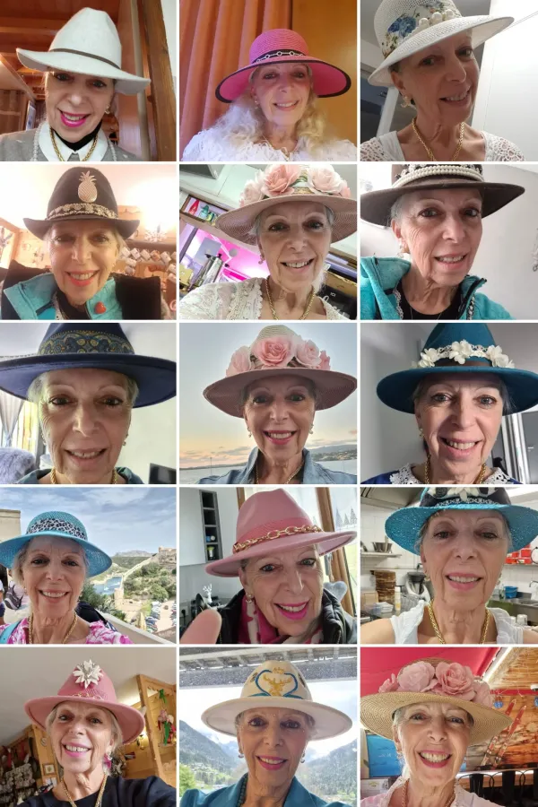 Isabelle et ses chapeaux