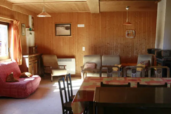 Salon-Salle à manger-Les Lanfiannes Plateau des Glières