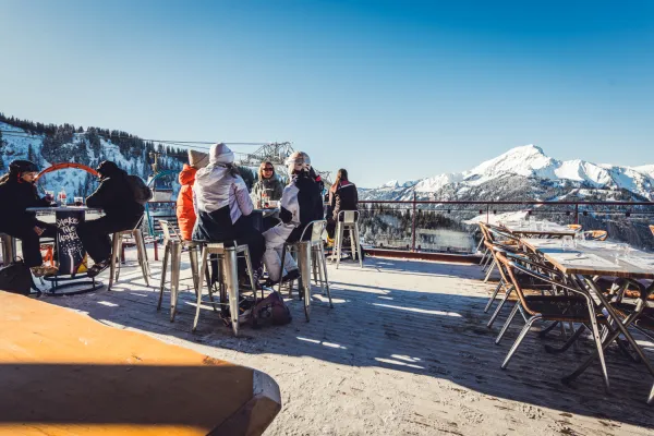 Terrasse hiver
