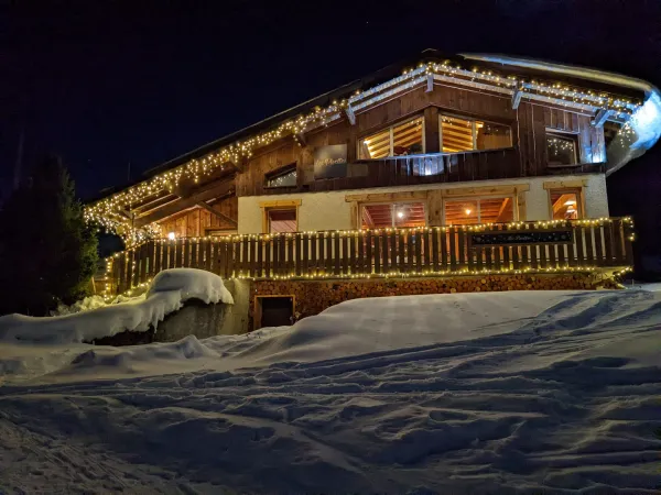 Les Pivottes en hiver, de nuit