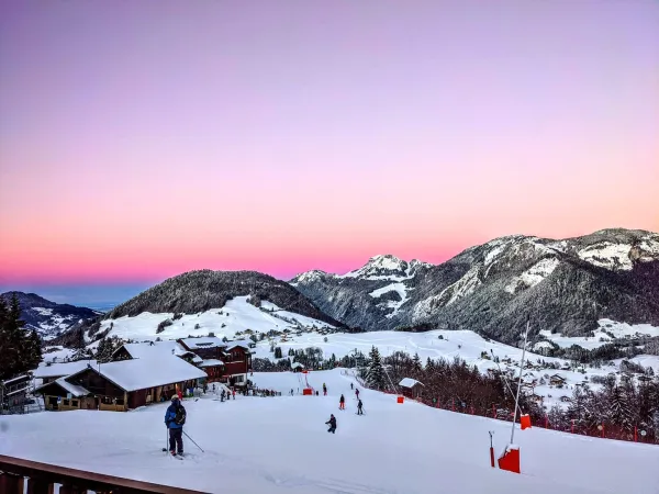 Au pied des pistes