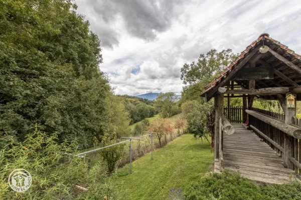 Espace extérieur du gîte