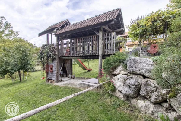 Espace extérieur du gîte