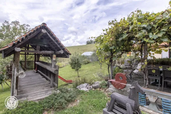 Espace extérieur du gîte