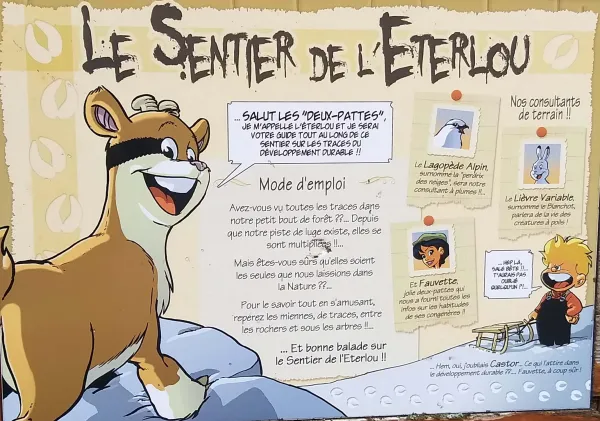 Sentier pédestre de l'Eterlou