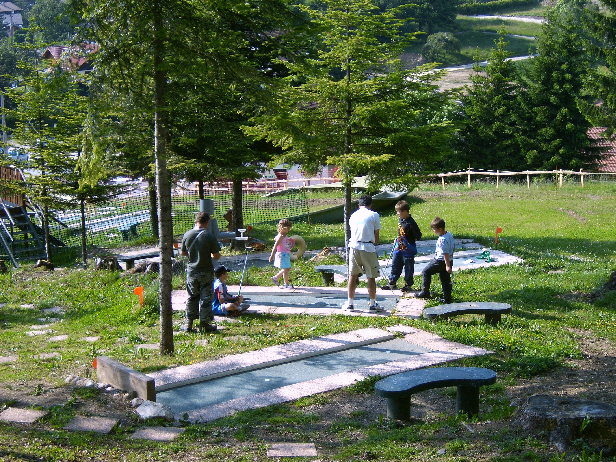 Mini-golf à Saint-Sixt