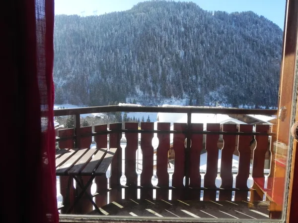 Vue balcon hiver