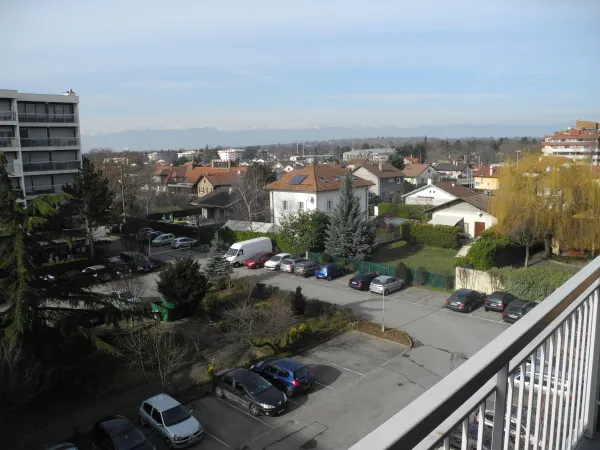 Vue dégagée depuis le balcon
