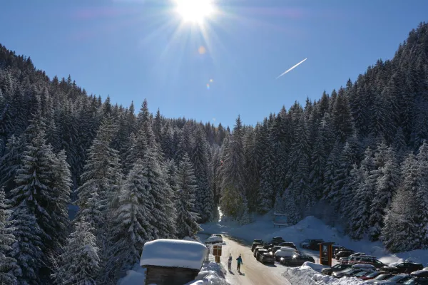 Parking des caisses du lac de Vonnes