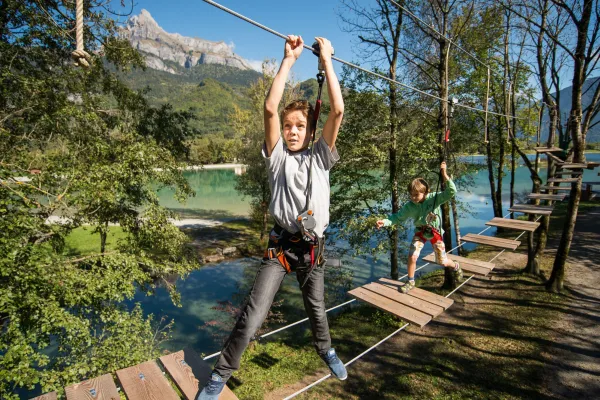 Accrobranche au Lac de Passy