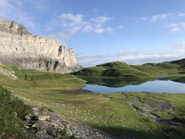 Vue depuis le Lac d'Anterne