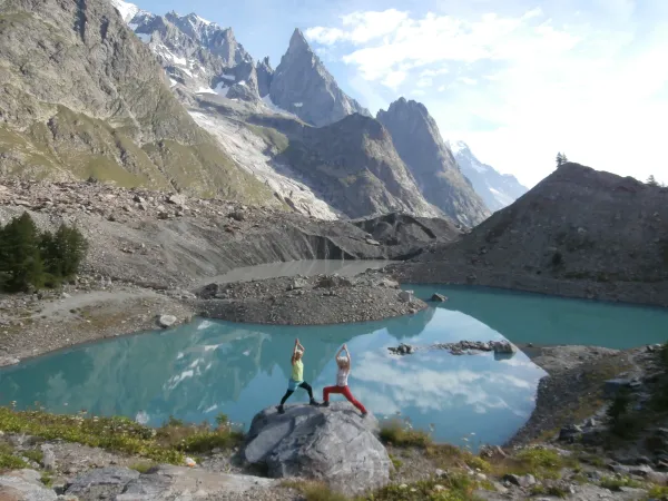 Tour du Mont-Blanc - lac de Miage