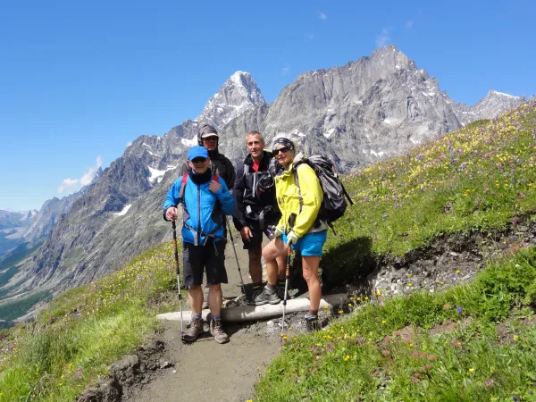 en montagne