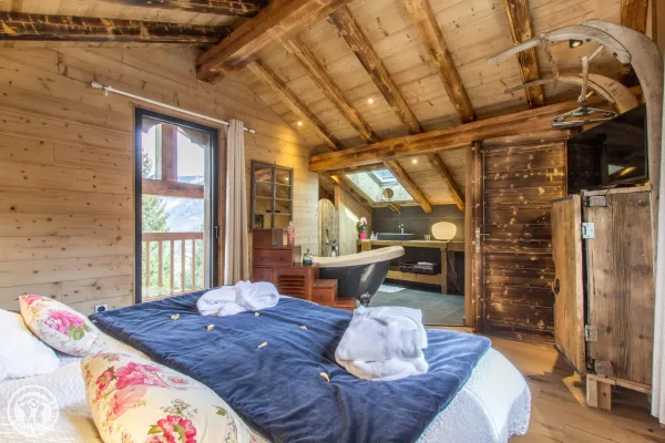 Chambre à l'étage