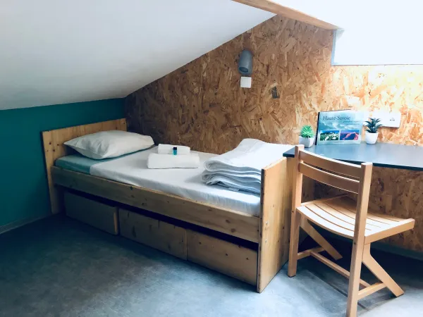Chambre sous pente Résidence de vacance AMB