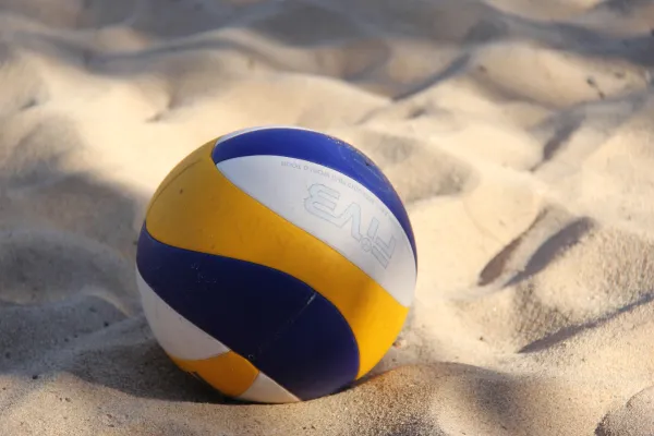 Terrain de beach volley
