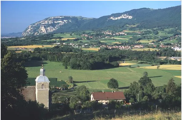 Vue de l'Oratoire de Présilly