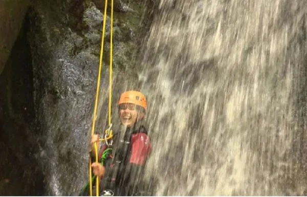 descente en rappel