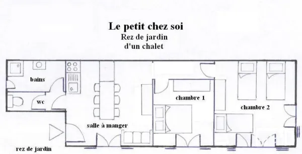 3 pièces - Petit Chez Soi