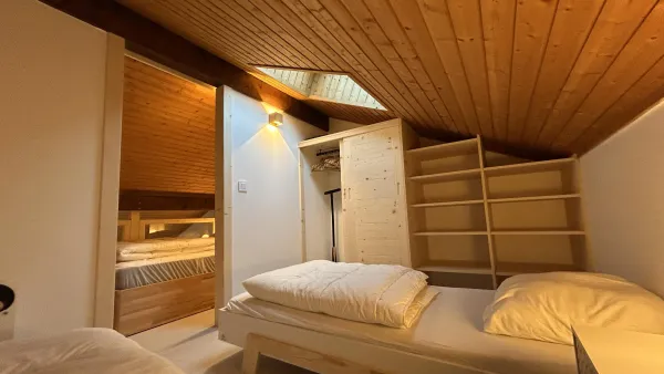 Chambre lits simples