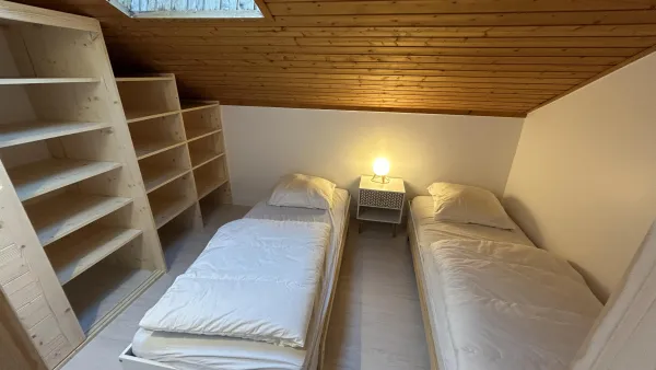 Chambre lits simples