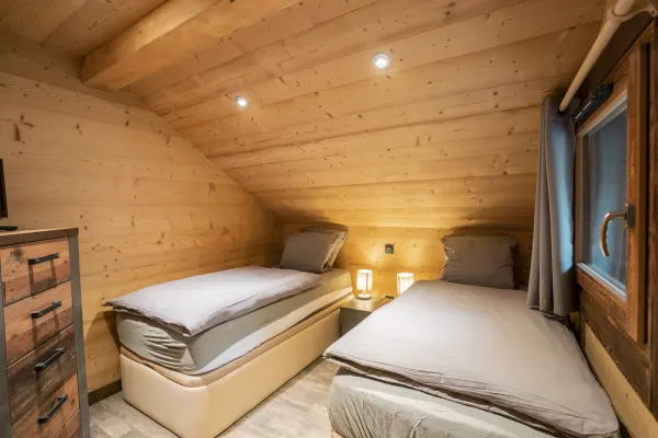 Chambre 2 - 5 pièces - Chalet les Cerfs_Châtel