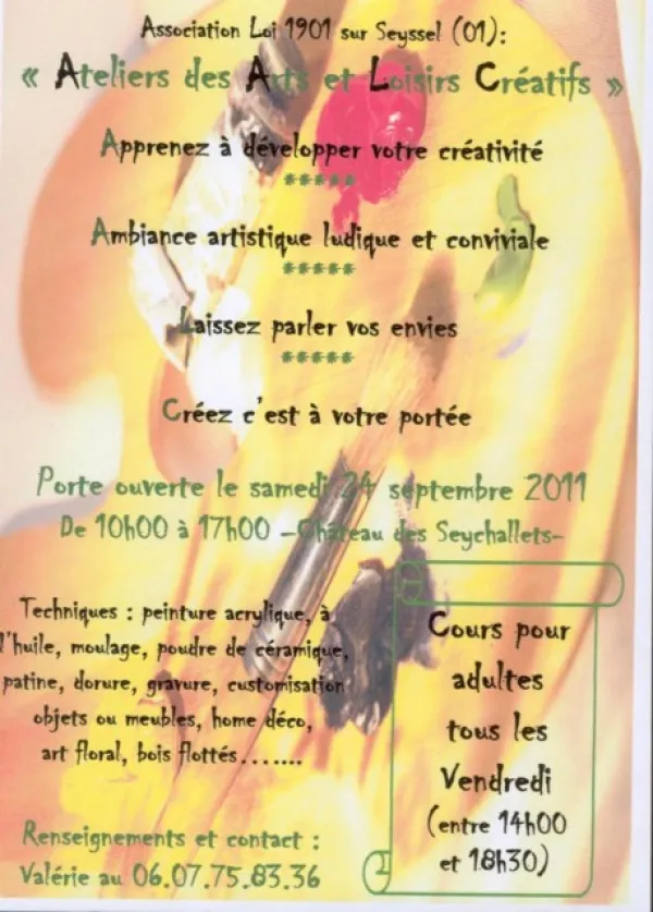 Ateliers des Arts et Loisirs Créatifs