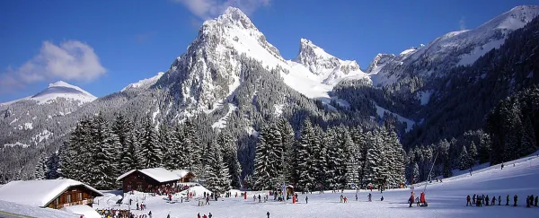Bernex station hiver
