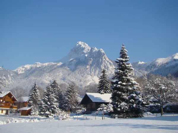 bernex vue hiver