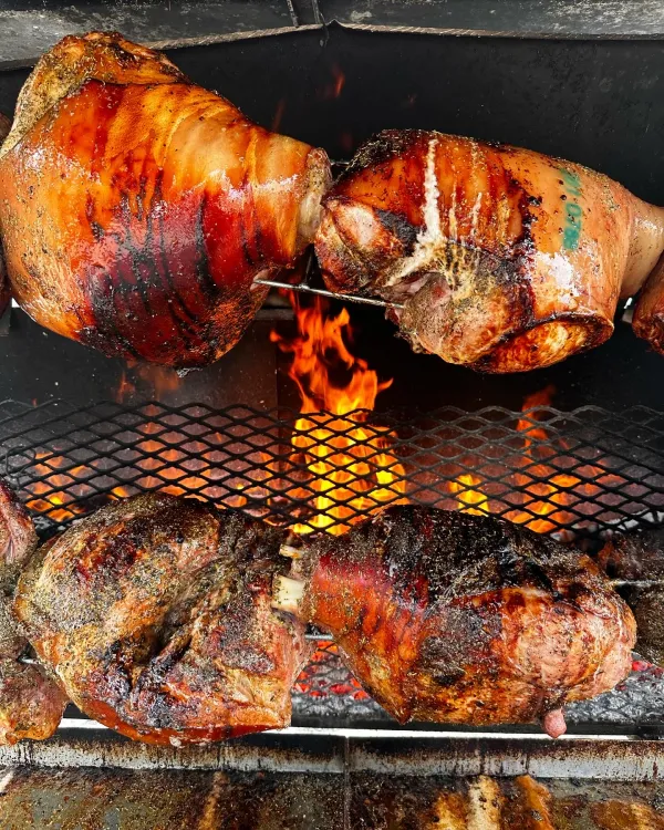 Jambon à la broche