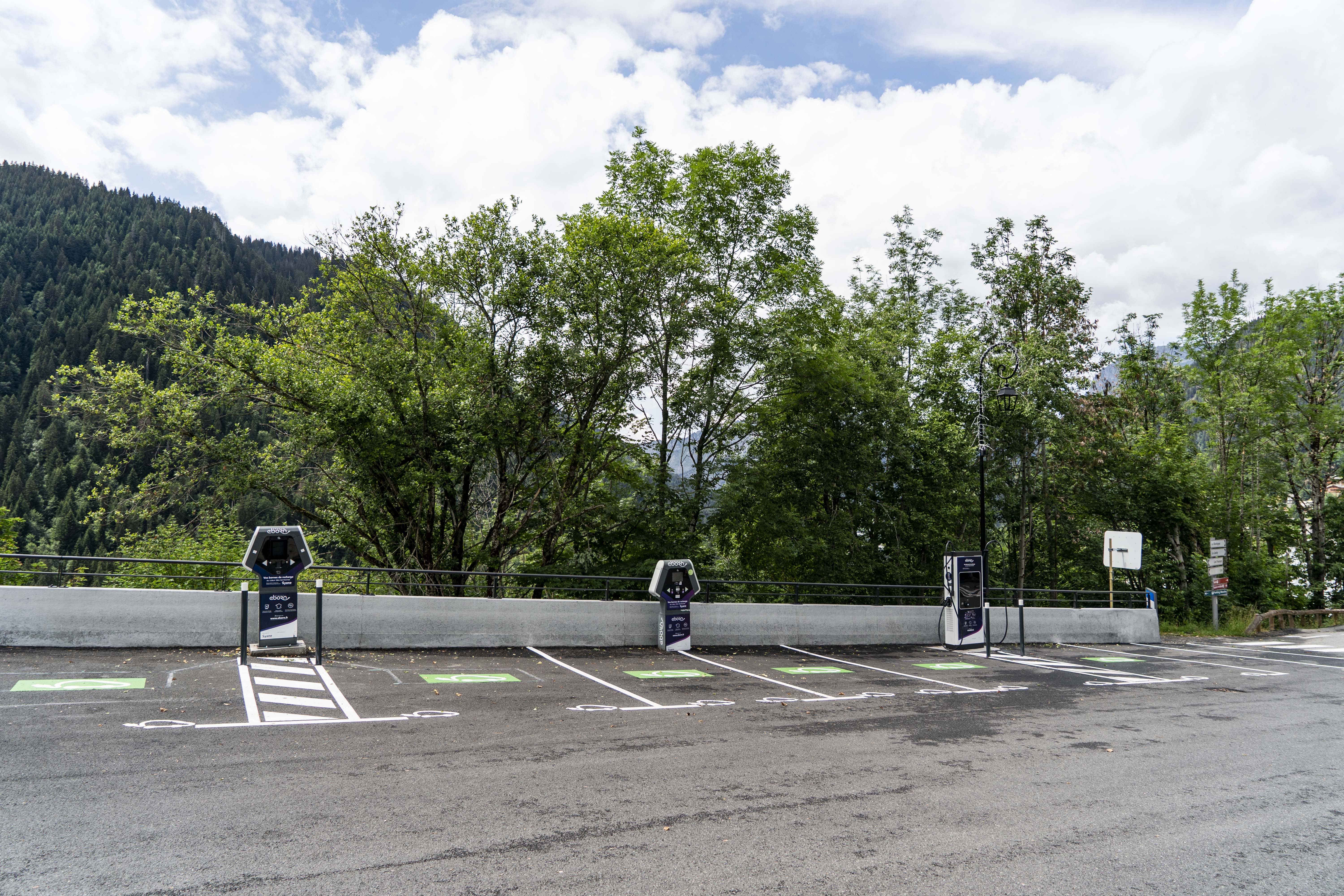 Borne de rechargement pour véhicules électriques