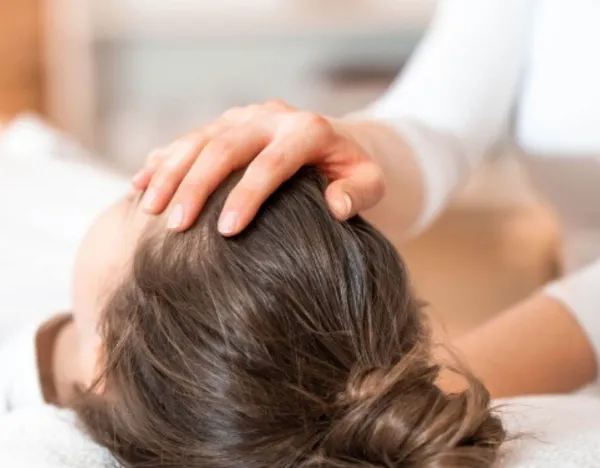 massage cuir chevelu