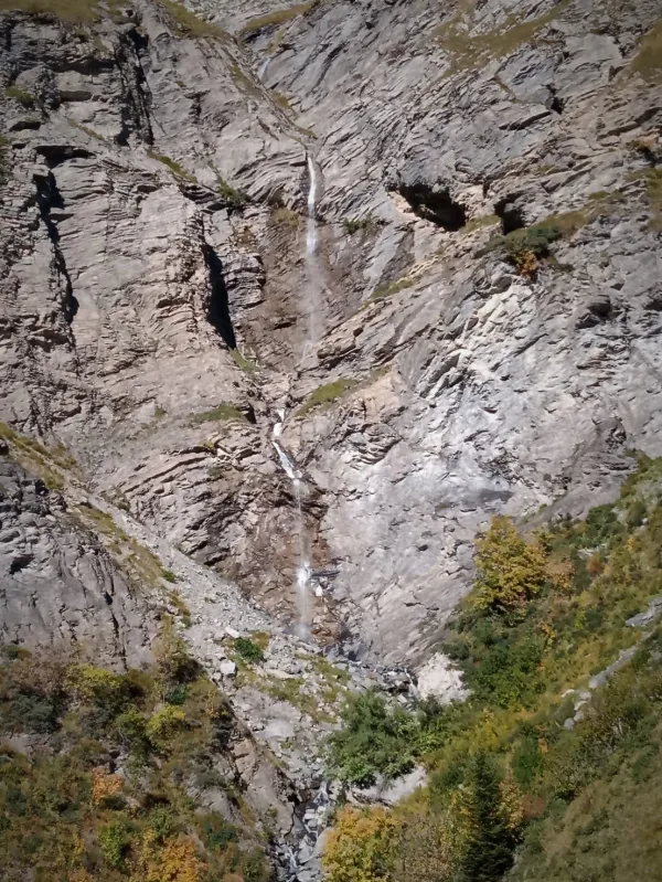 Rappel 55 m.