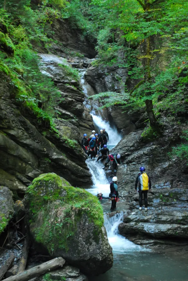 Canyoning avec Cascade Aventure à Morzine