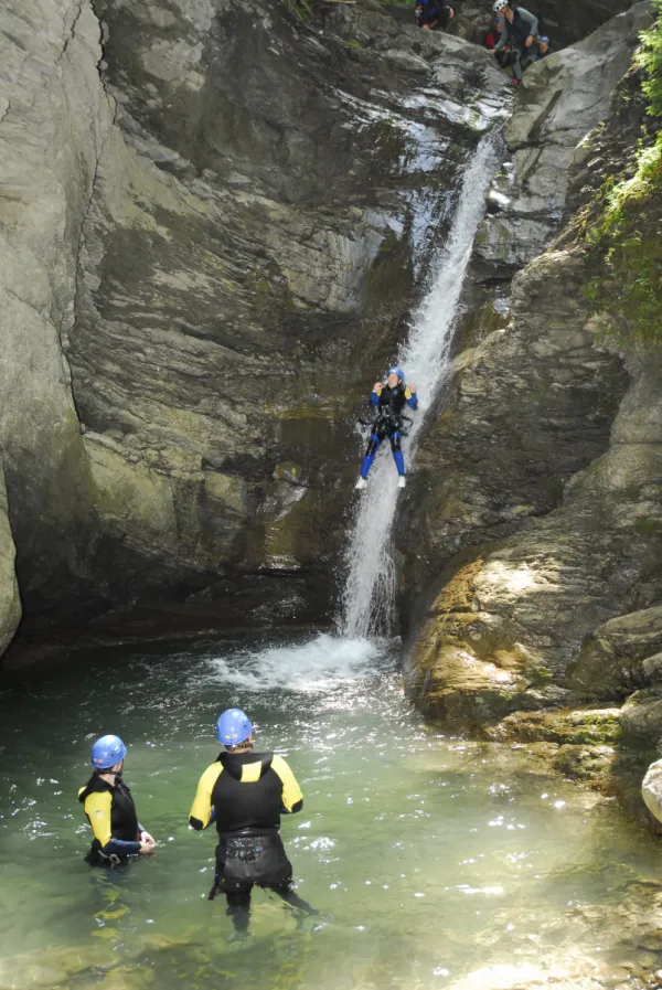 Canyoning avec Cascade Aventure à Morzine