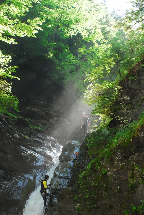 Canyoning avec Cascade Aventure à Morzine