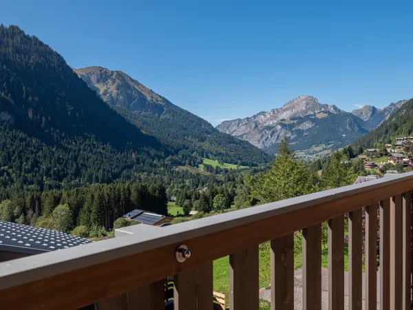Vue du balcon été